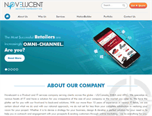 Tablet Screenshot of novelucent.com